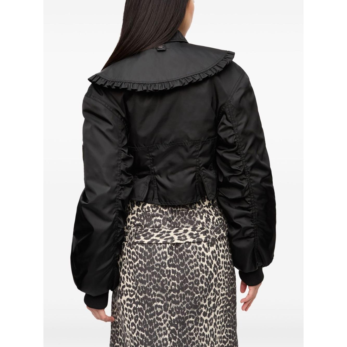 GANNI Coats Black