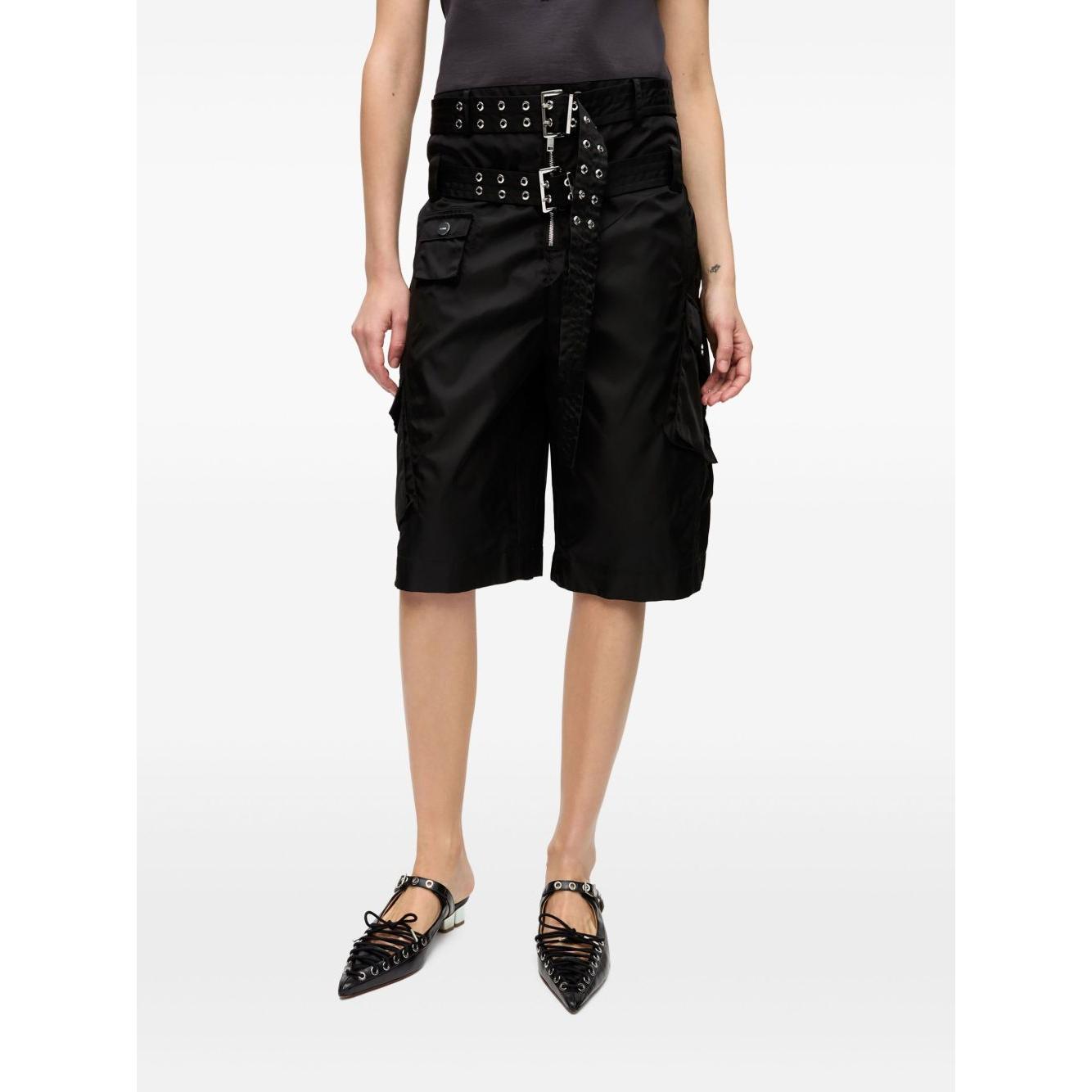 GANNI Shorts Black