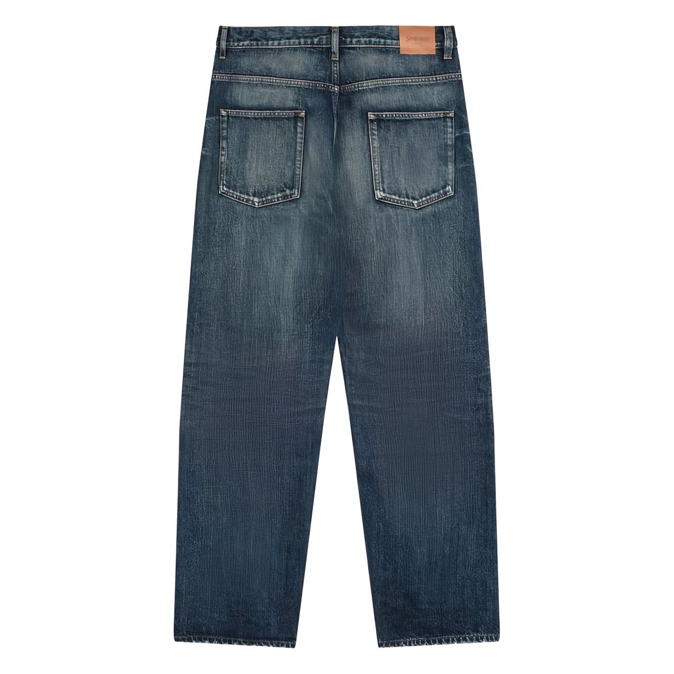 Saint Laurent High Rise Denim Jeans