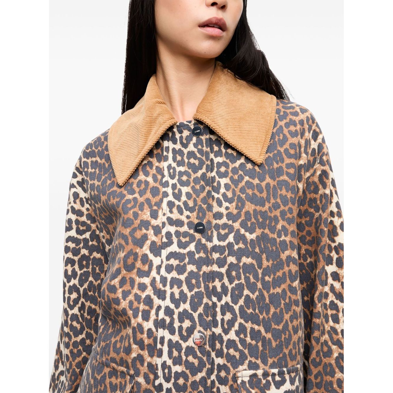 GANNI Jackets Brown Jackets