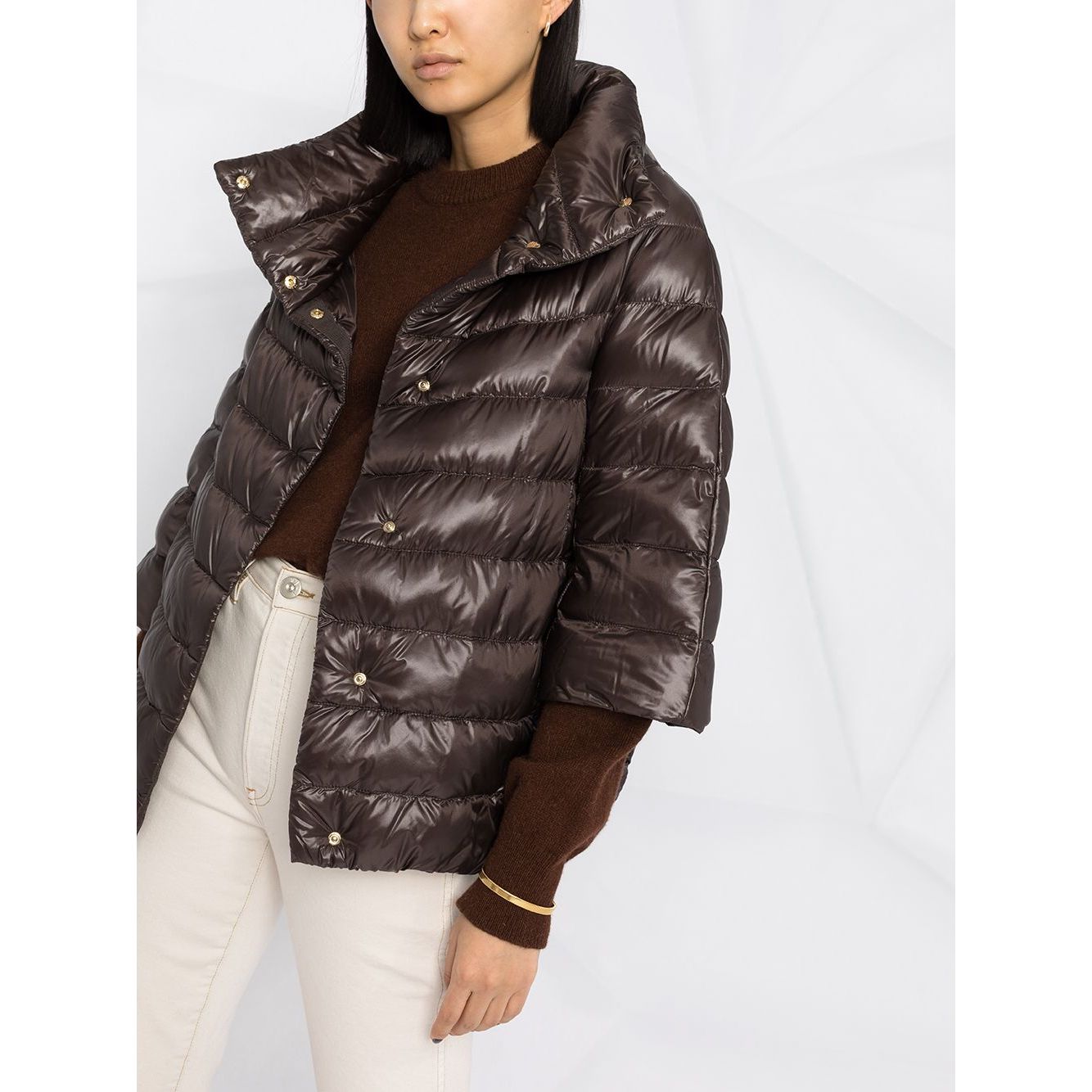 Herno Jackets Brown Jackets