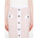 Balmain Tweed pencil skirt FF1LC016KI72OIN-AI25