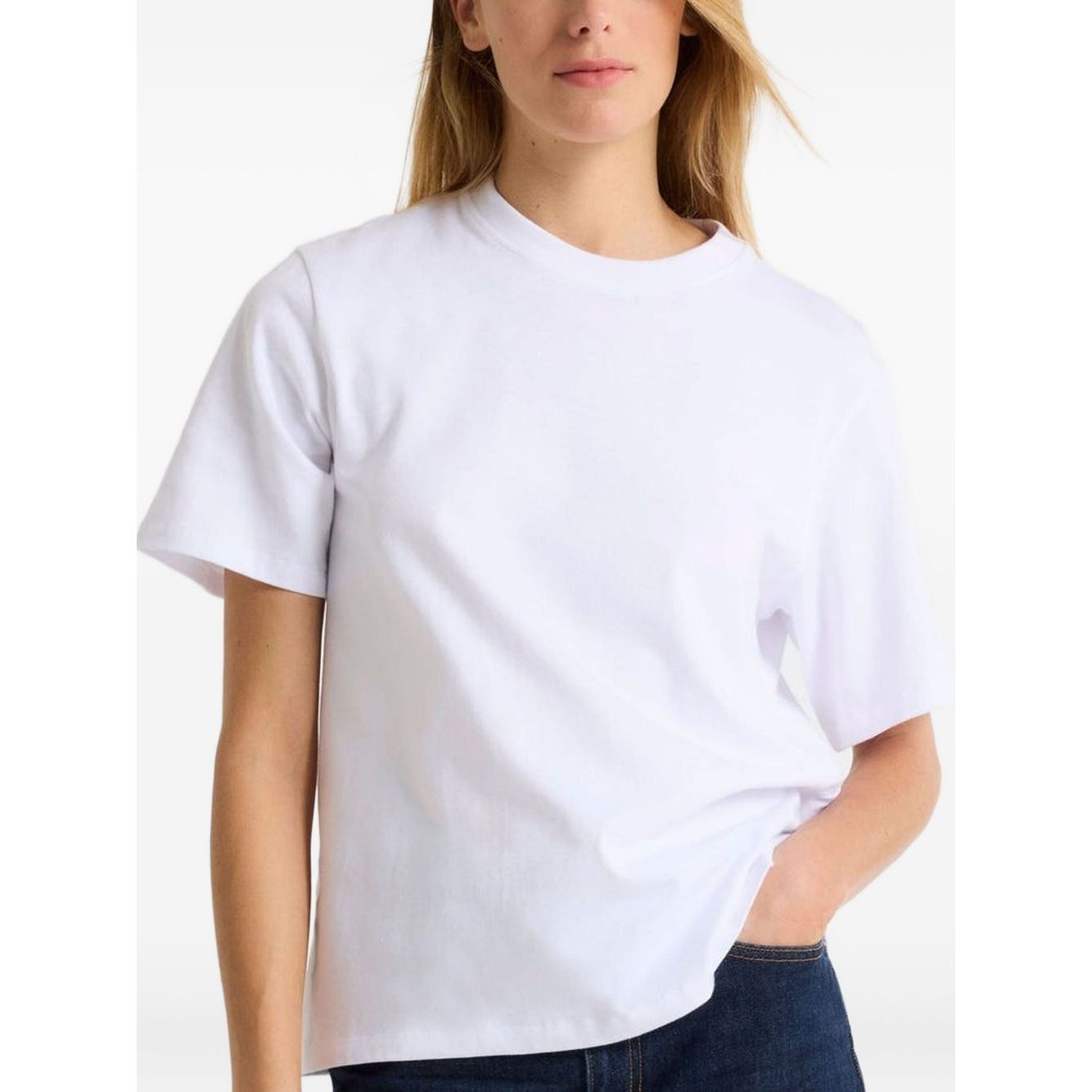 Majestic T-shirts and Polos White Topwear