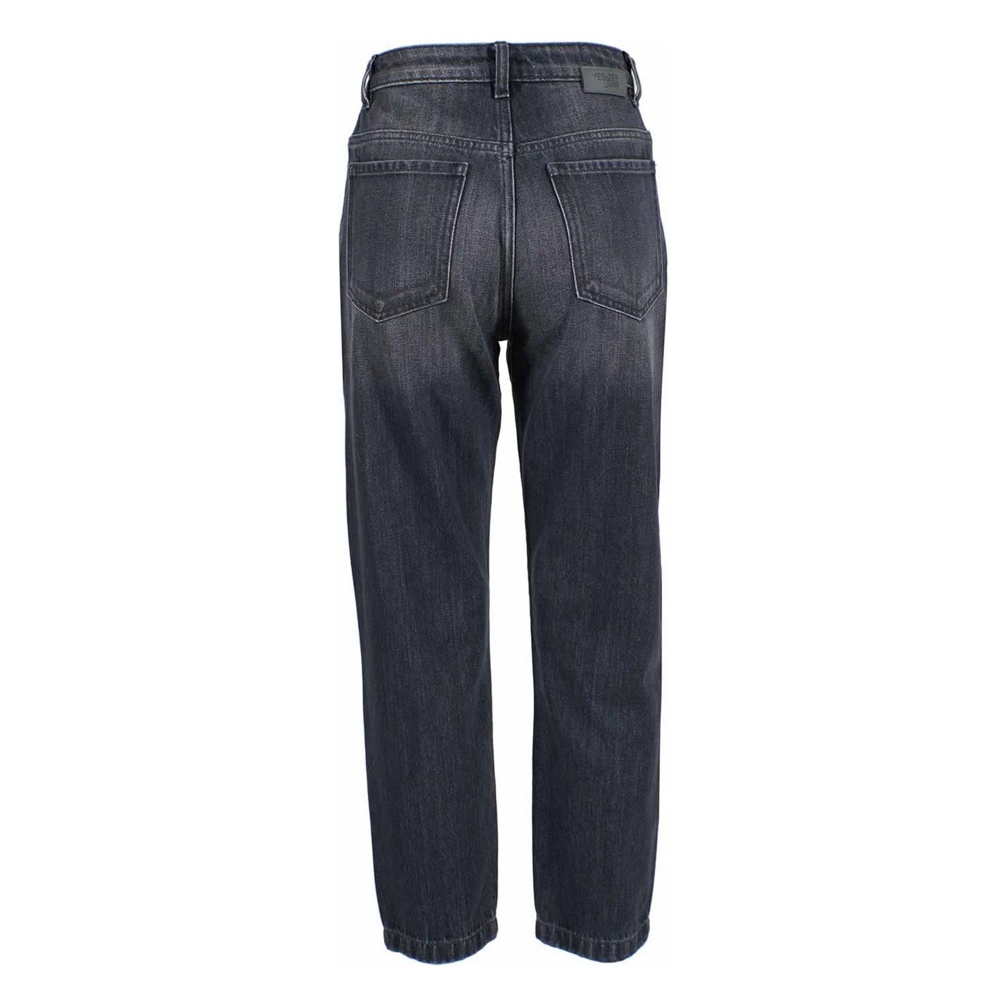 Yes Zee Black Cotton Women's High-Waisted Jean Yes Zee Dark Slate Gray