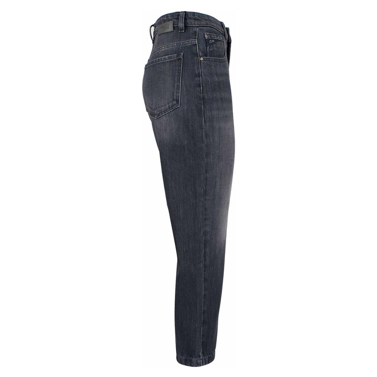 Yes Zee Black Cotton Women's High-Waisted Jean Yes Zee Dark Slate Gray