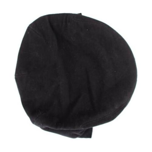 Dolce & Gabbana Sleek Black Newsboy Cap Dolce & Gabbana Black