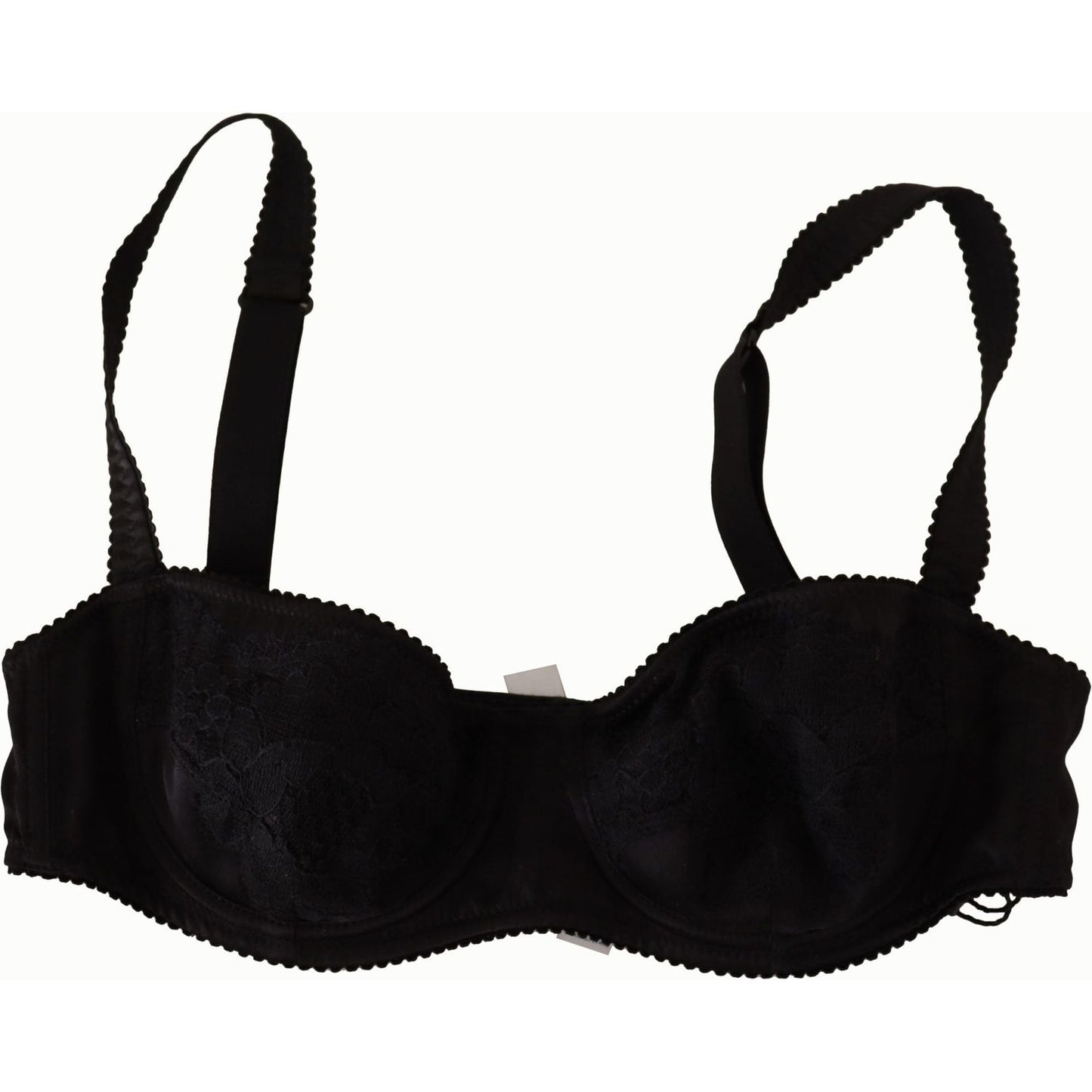 Dolce & Gabbana Sultry Silk Balconette Bra Dolce & Gabbana Black
