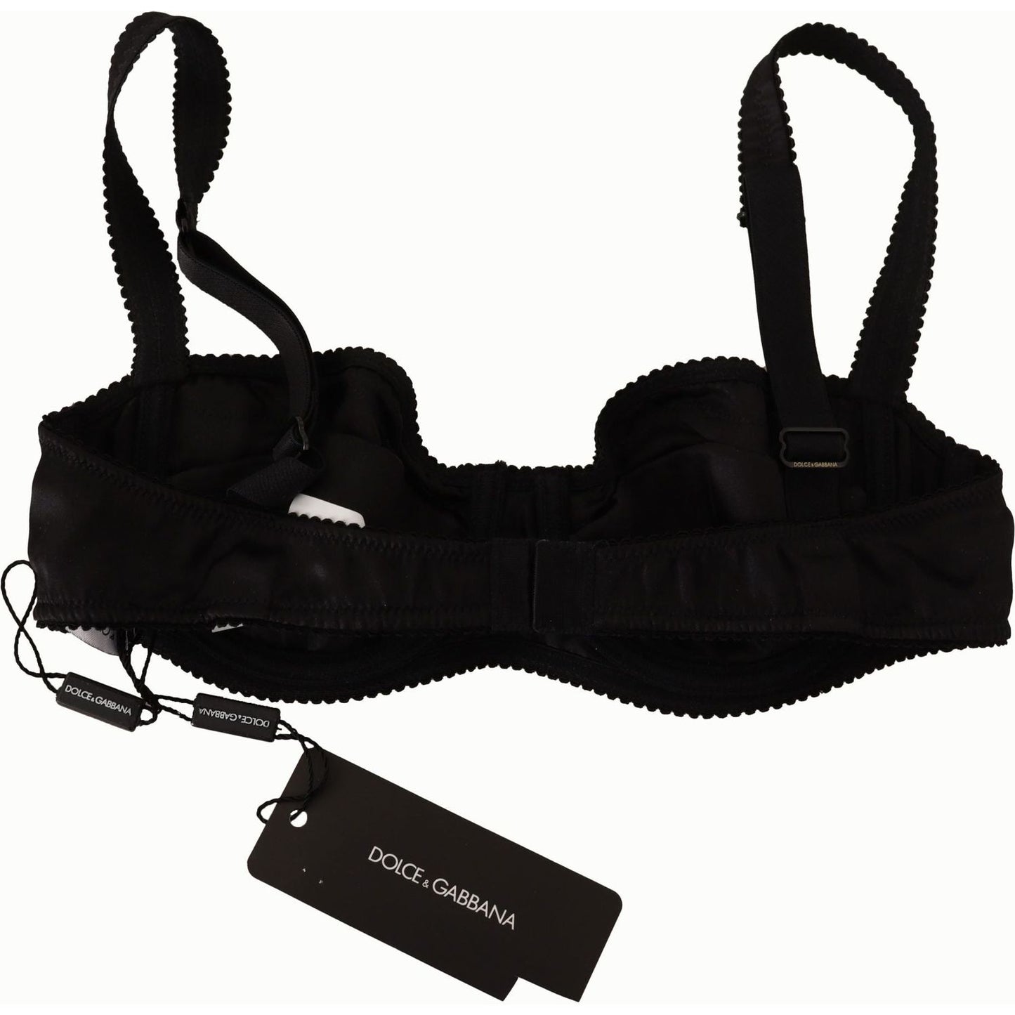 Dolce & Gabbana Sultry Silk Balconette Bra Dolce & Gabbana Snow
