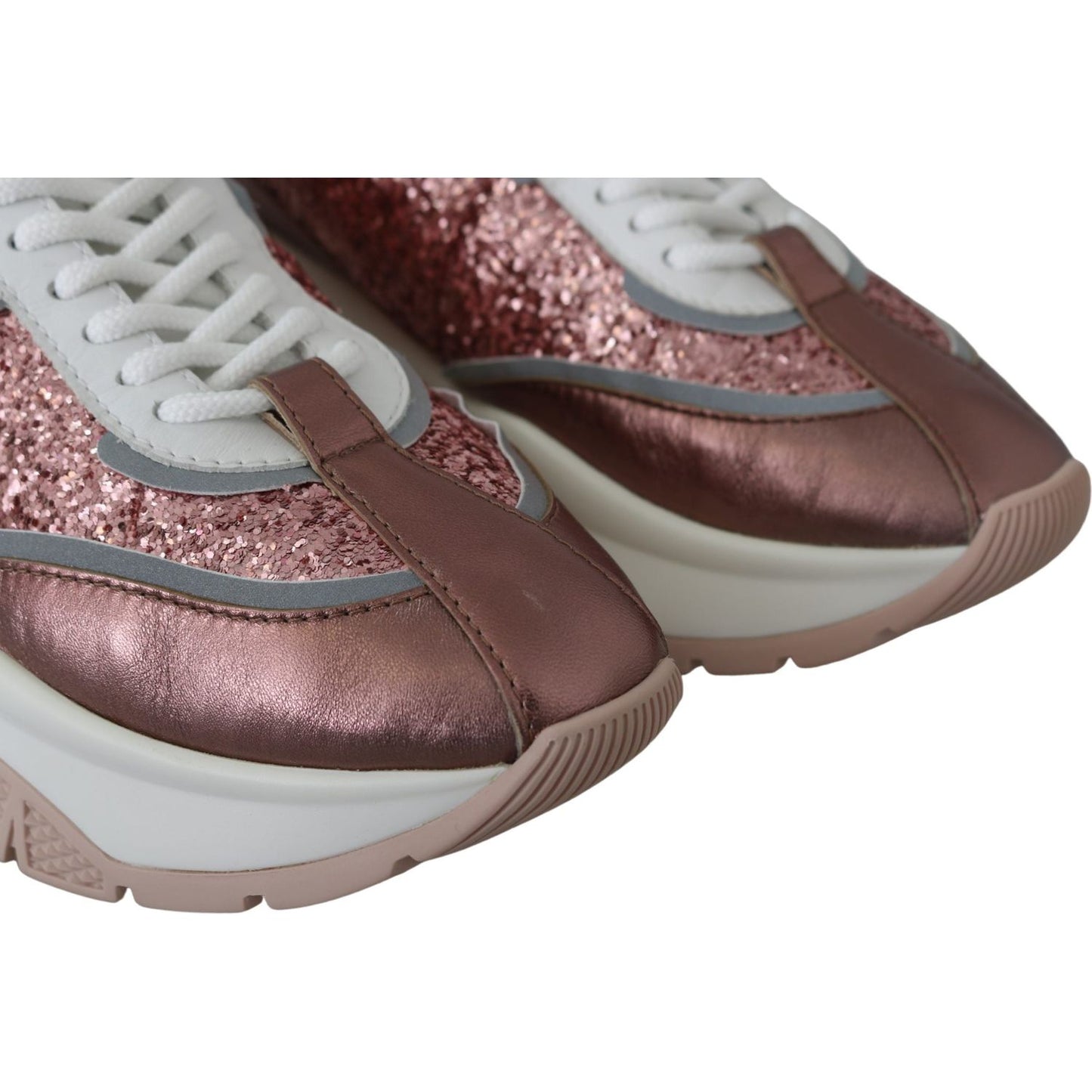 Jimmy Choo Candyfloss Glitter Sneaker Euphoria Jimmy Choo Dim Gray