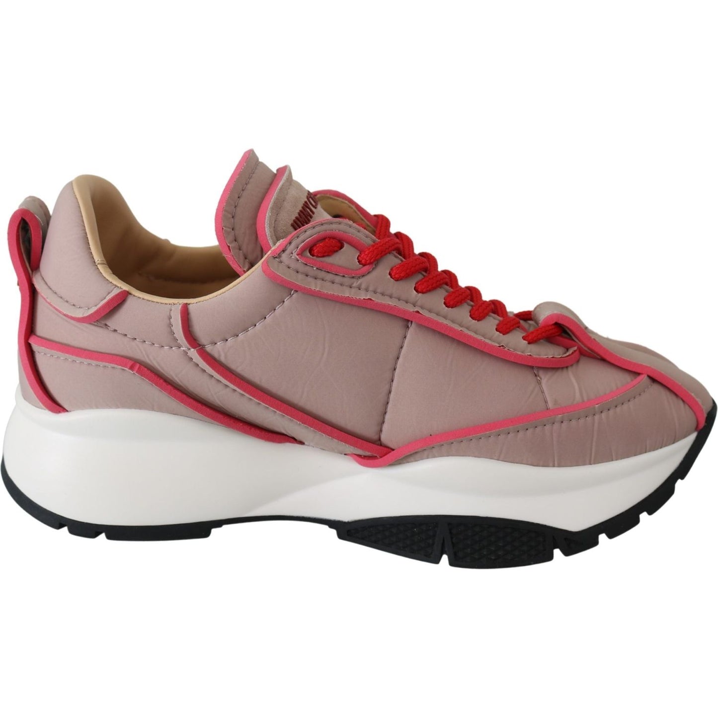 Jimmy Choo Ballet Pink Chic Padded Sneakers Jimmy Choo Rosy Brown