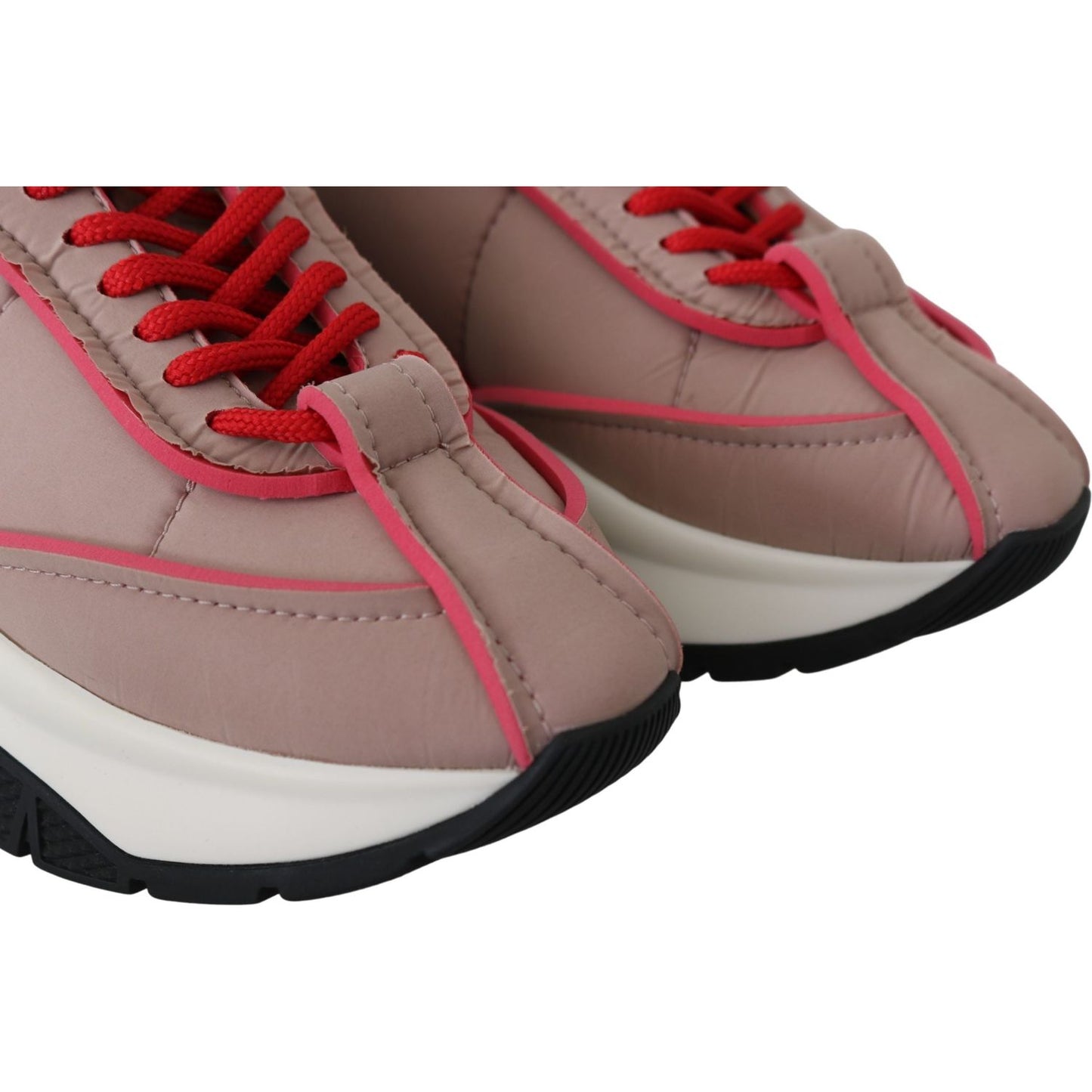 Jimmy Choo Ballet Pink Chic Padded Sneakers Jimmy Choo Dim Gray