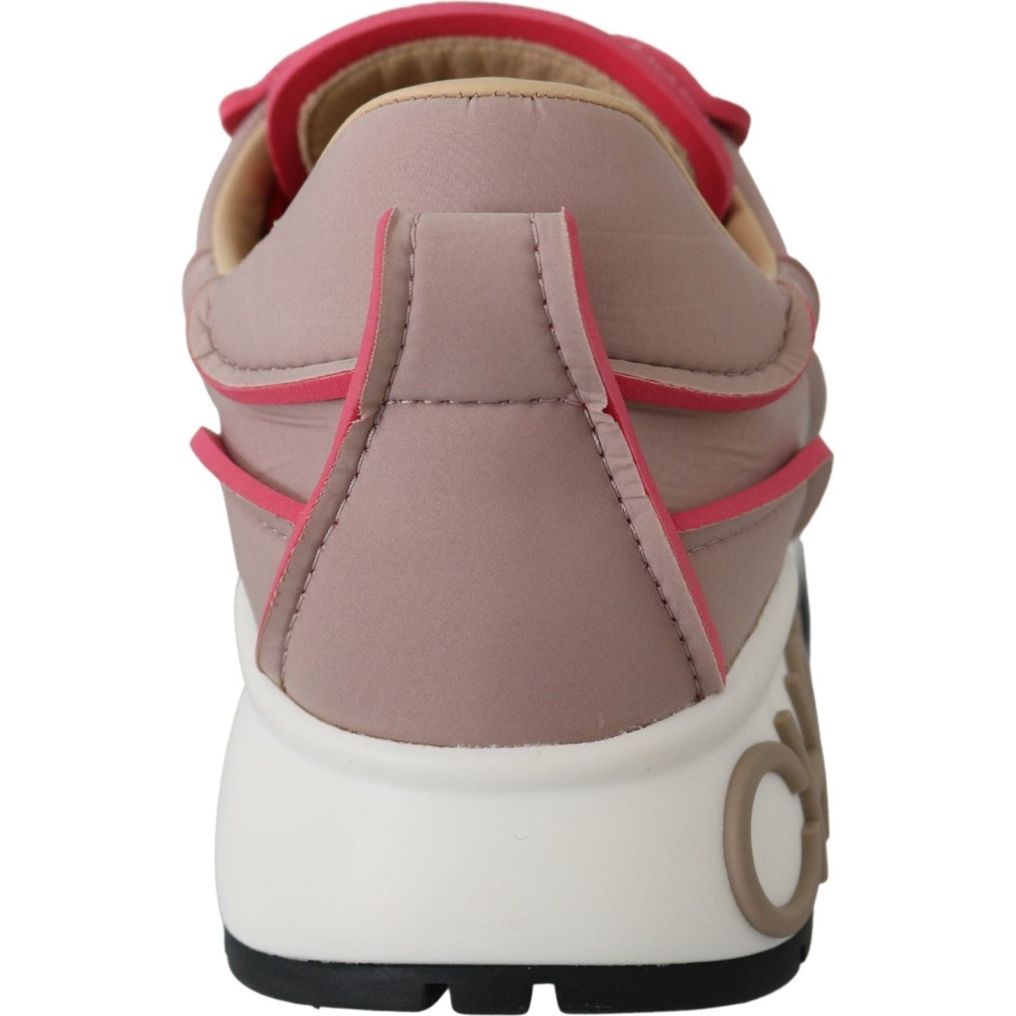 Jimmy Choo Ballet Pink Chic Padded Sneakers Jimmy Choo Rosy Brown