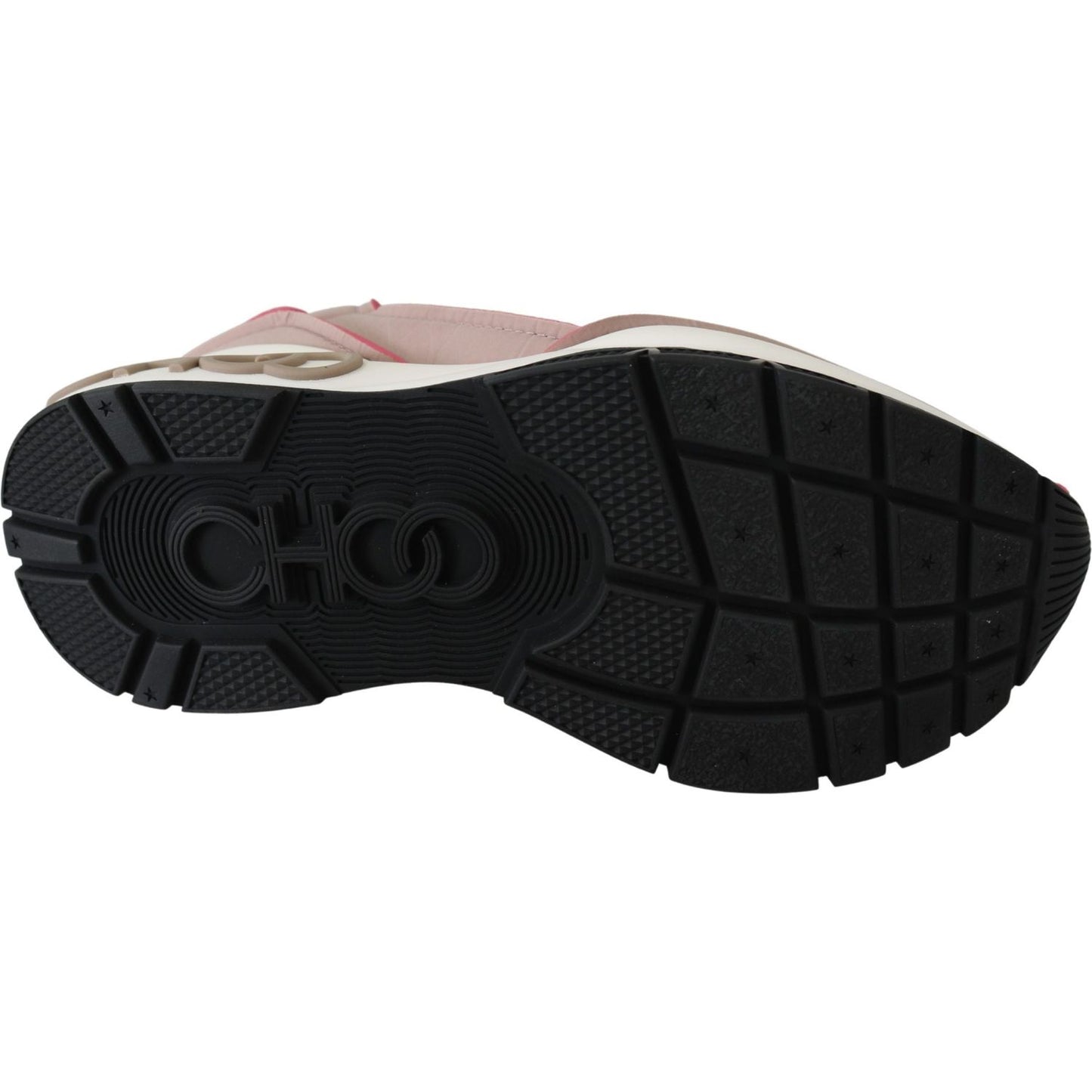 Jimmy Choo Ballet Pink Chic Padded Sneakers Jimmy Choo Black