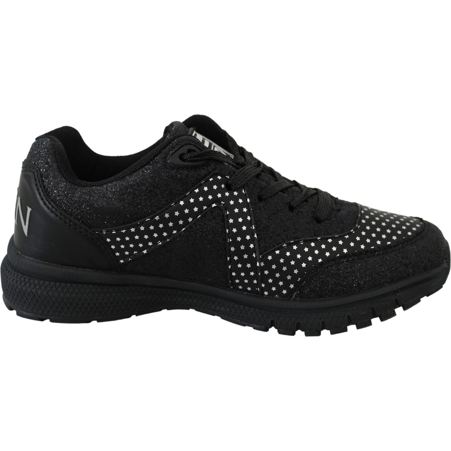 Plein Sport Elegant Black Runner Jasmines Sport Shoes Plein Sport Black