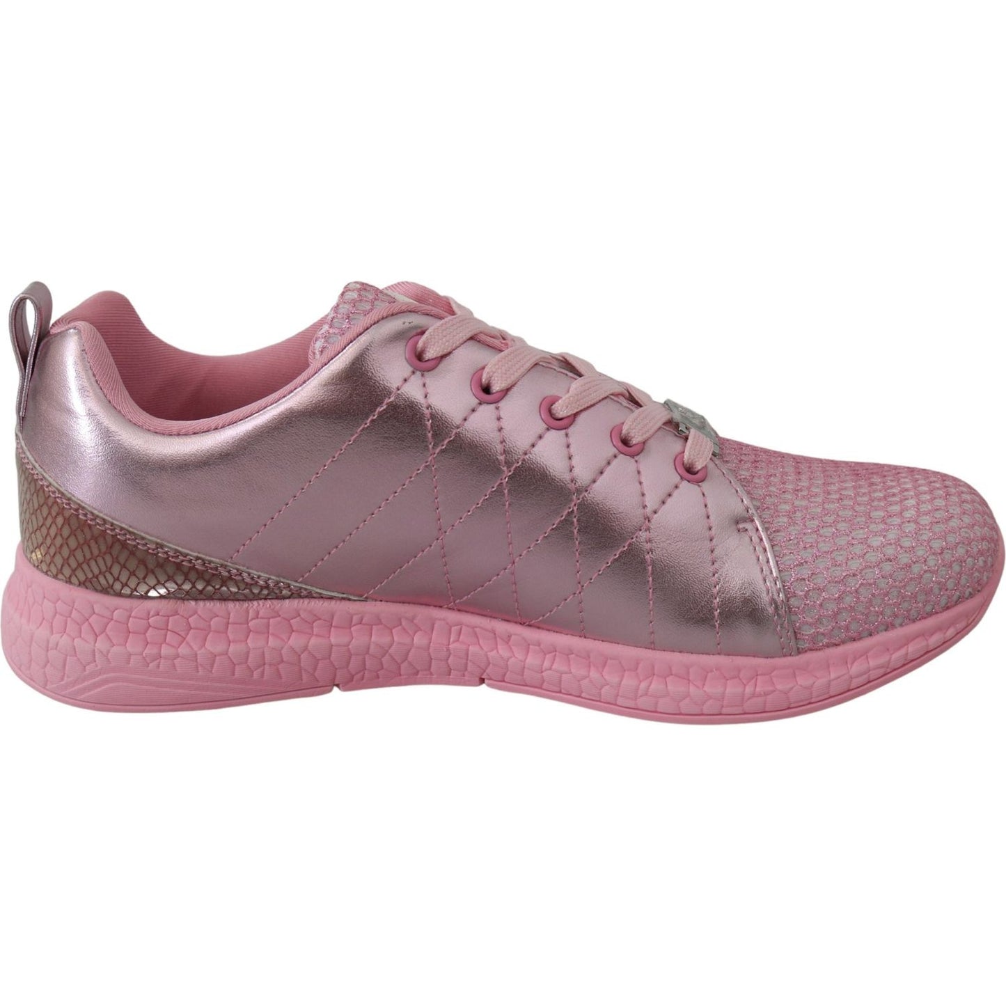 Plein Sport Chic Pink Blush Runner Gisella Sneakers Plein Sport Rosy Brown