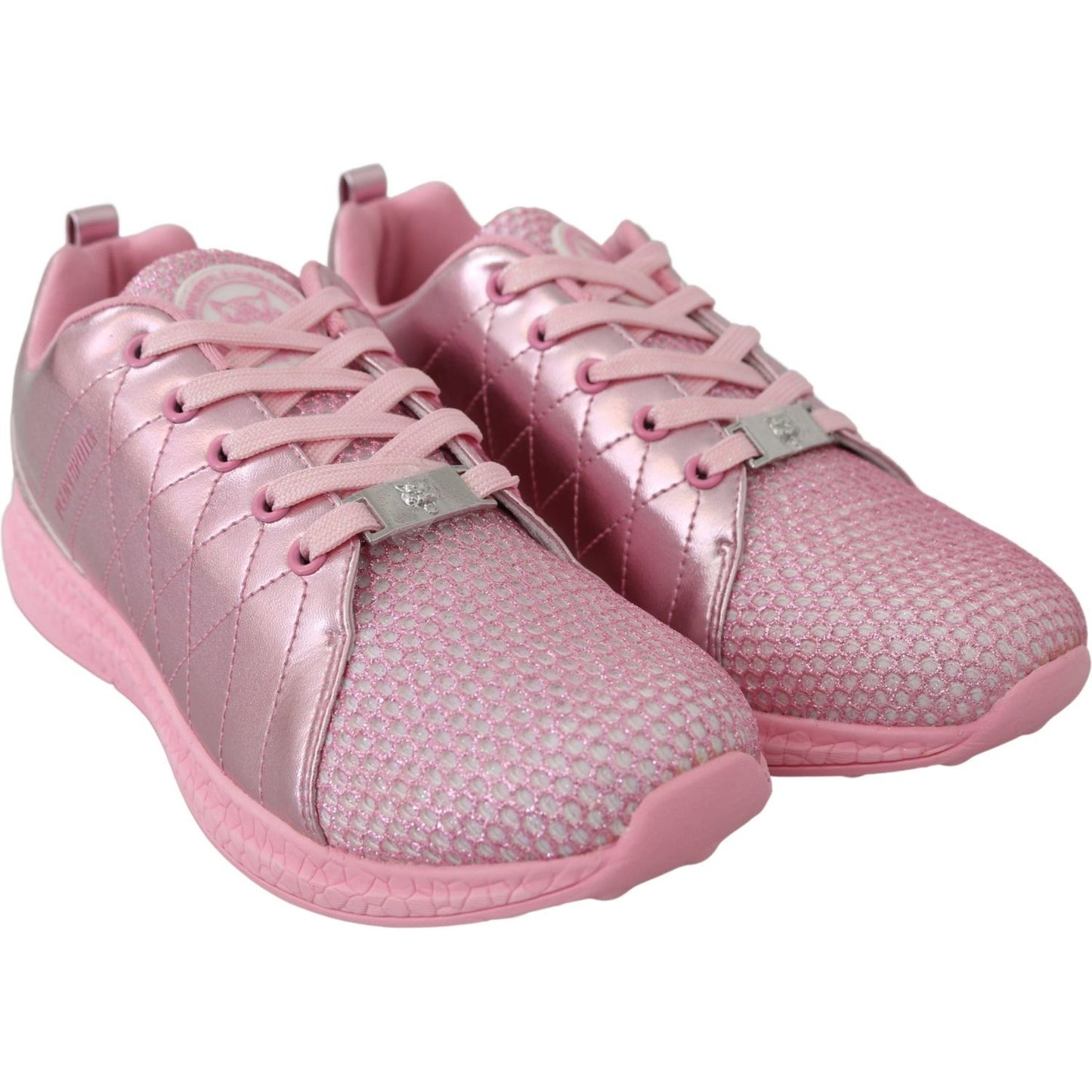 Plein Sport Chic Pink Blush Runner Gisella Sneakers Plein Sport Rosy Brown