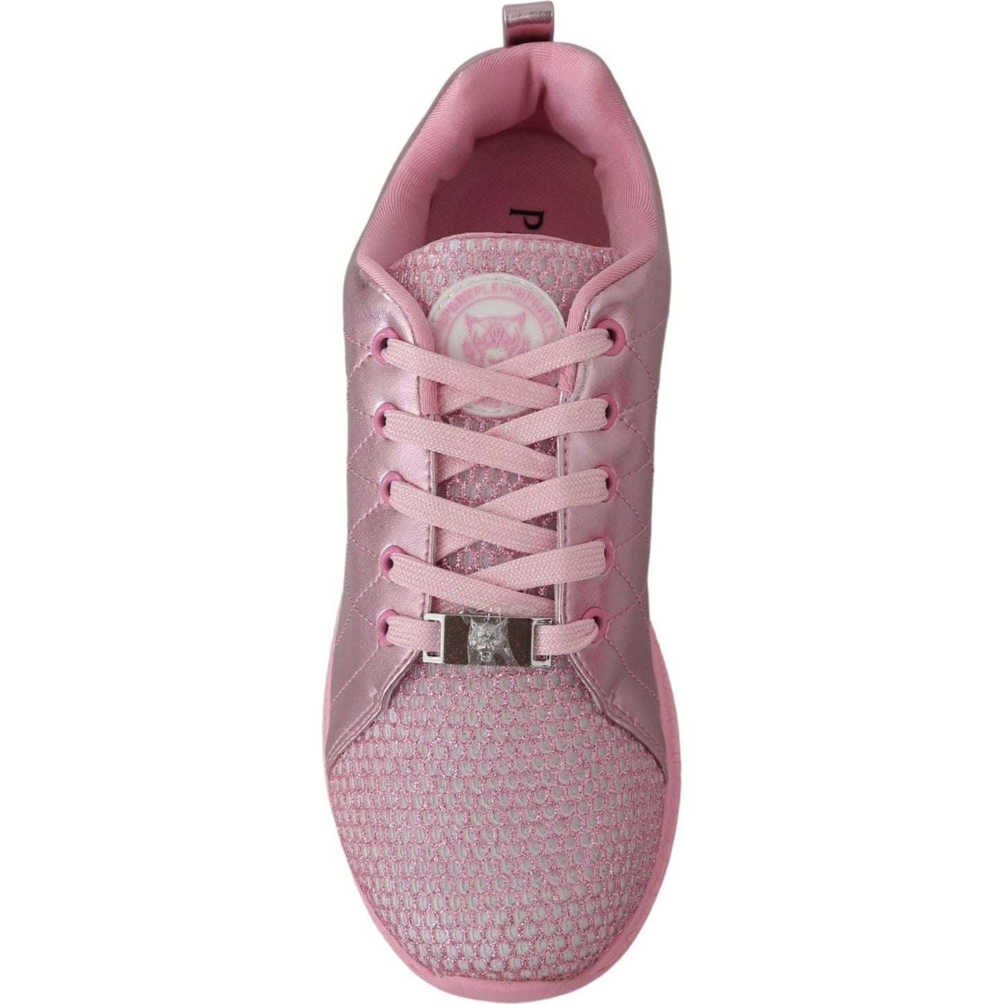 Plein Sport Chic Pink Blush Runner Gisella Sneakers Plein Sport Rosy Brown