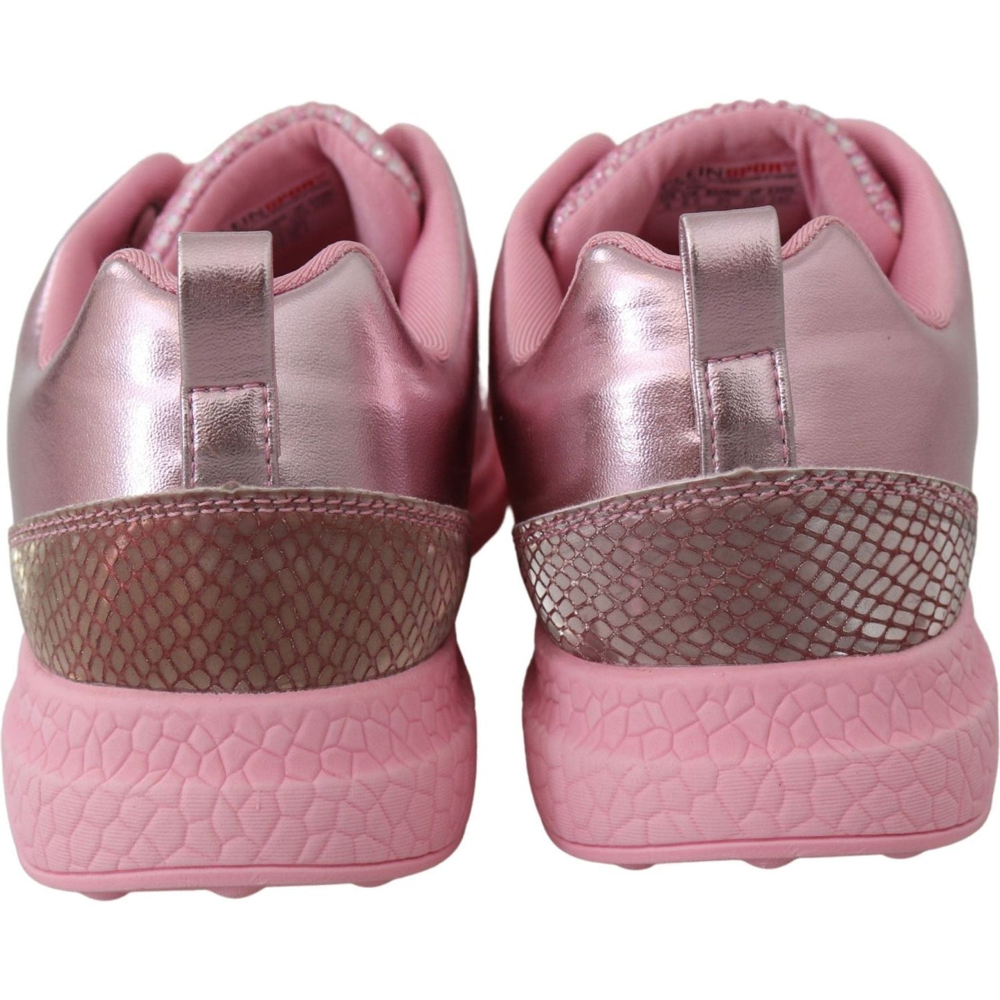 Plein Sport Chic Pink Blush Runner Gisella Sneakers Plein Sport Rosy Brown