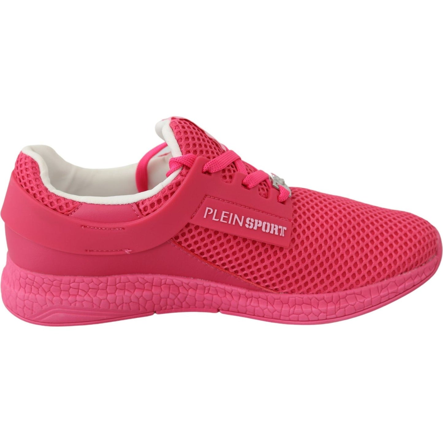 Plein Sport Elegant Fuxia Runner Becky Sneakers Plein Sport Maroon