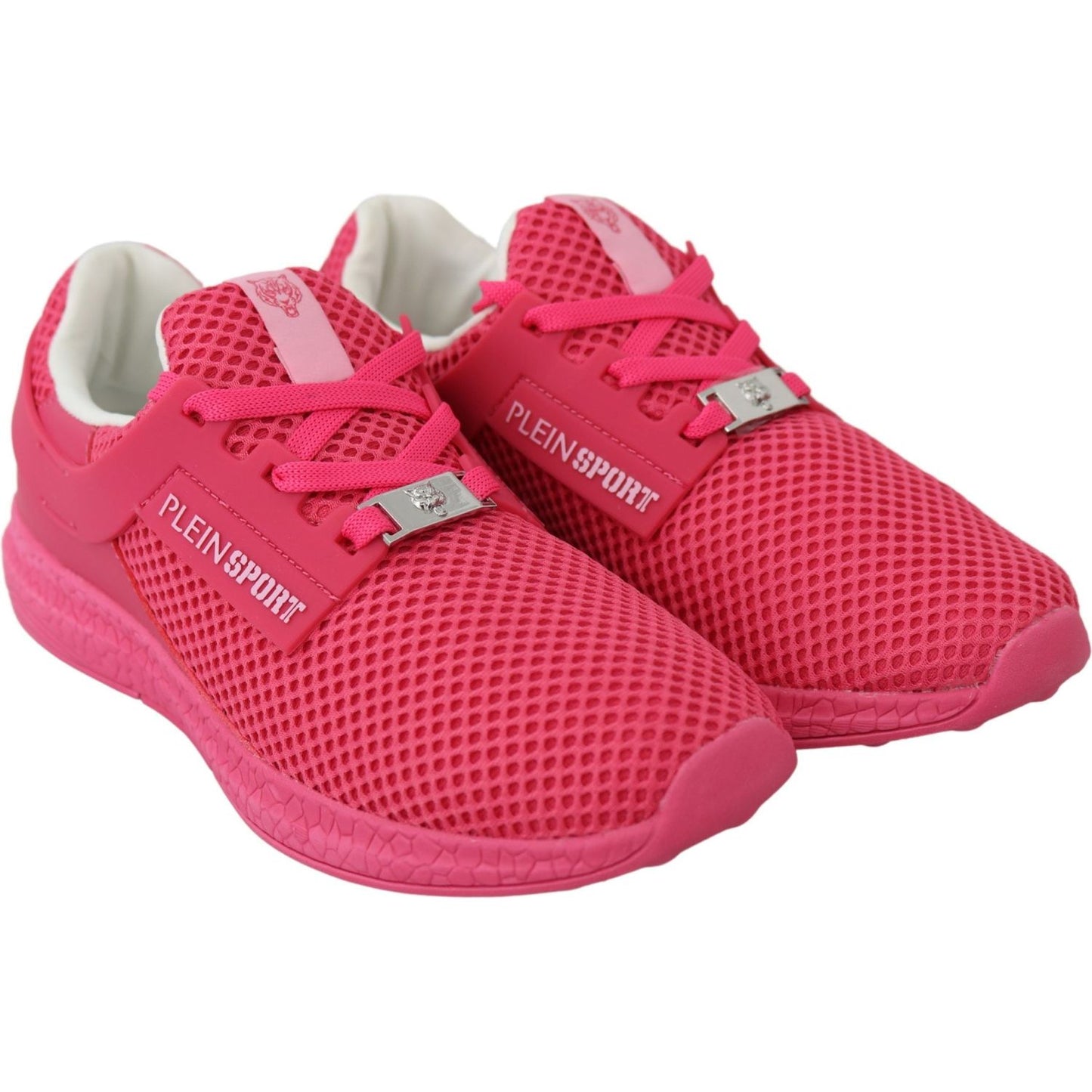 Plein Sport Elegant Fuxia Runner Becky Sneakers Plein Sport Maroon