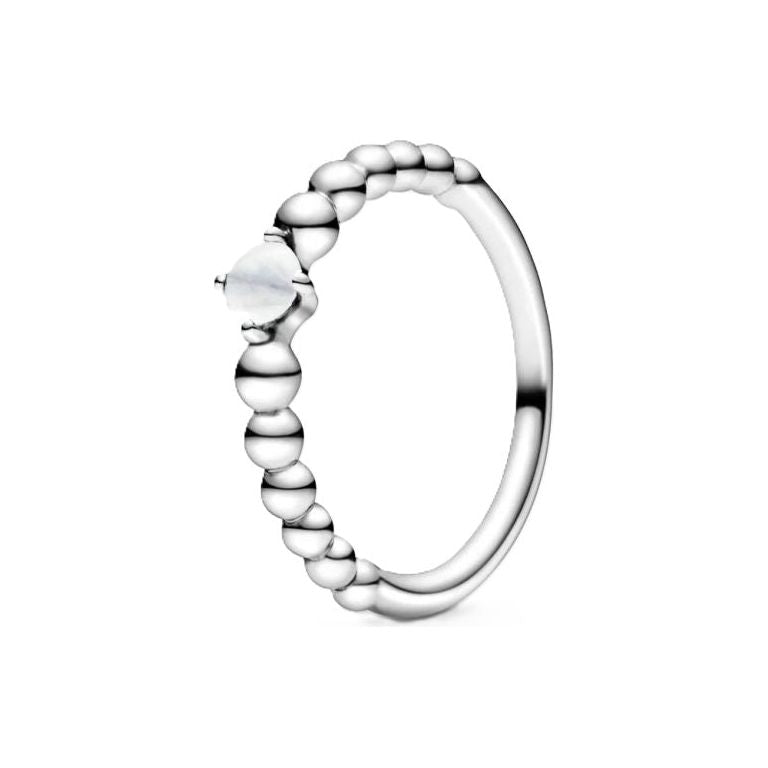 PANDORA JEWELS Mod. WHITE STONE - RING - Size 52 Ring