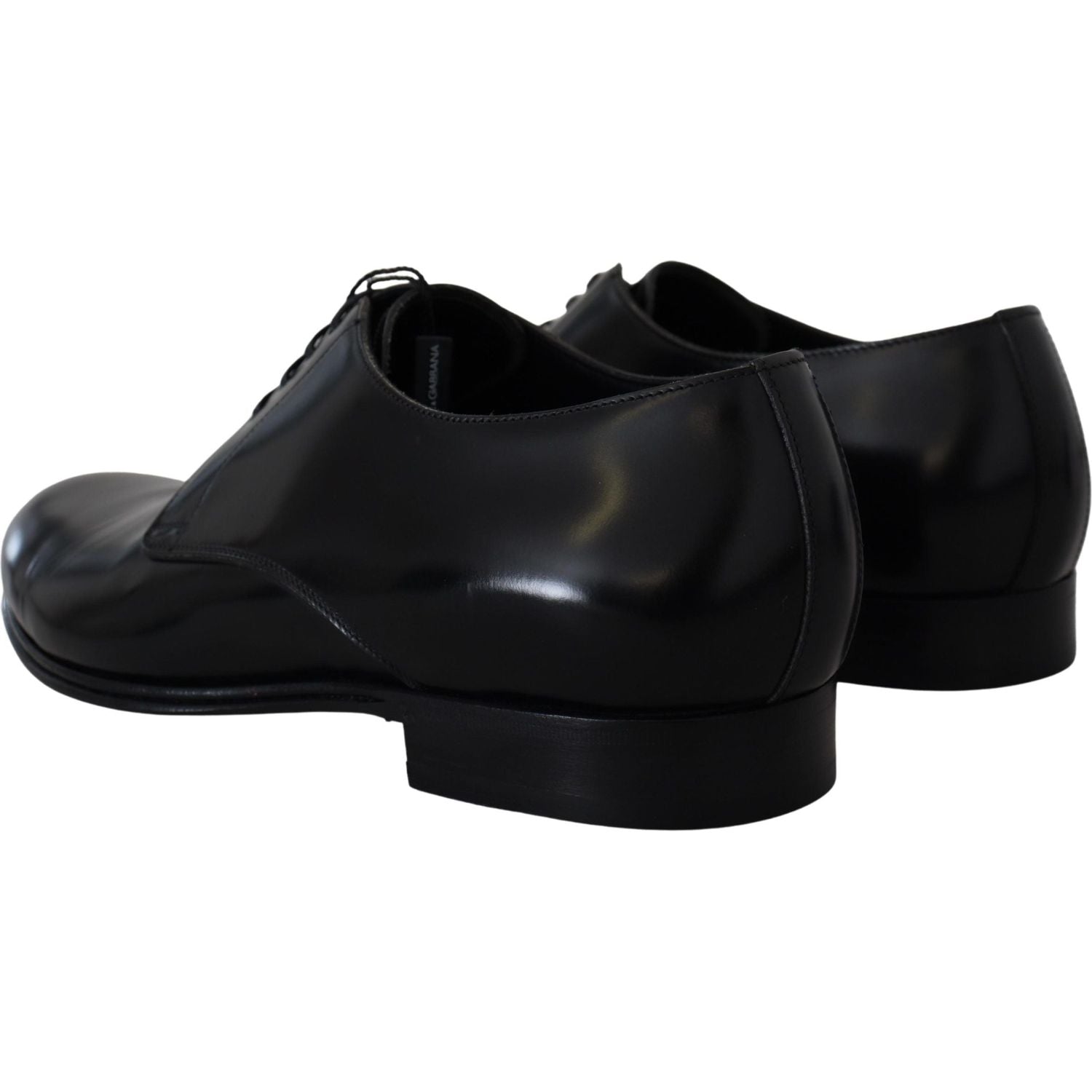 Dolce & Gabbana Black Leather Formal Dress Shoes