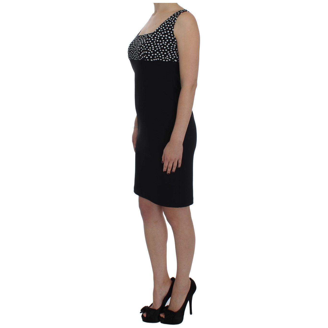 BENCIVENGA Chic Polka Dot Dress & Sweater Set BENCIVENGA Rosy Brown