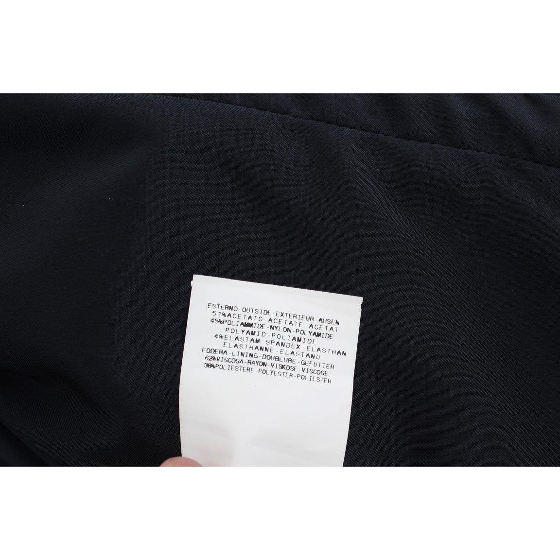 Exte Blue Three Button Single Breasted Blazer Jacket Blazer Jacket