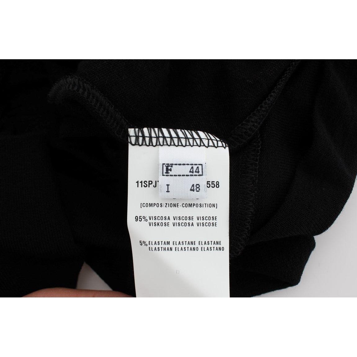 PLEIN SUD Sleek Black Cami Blouse Tank Top PLEIN SUD Black