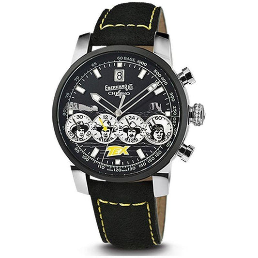 EBERHARD Mod. 4 TEX WILLER CHRONO LIMITED EDITION WATCHES