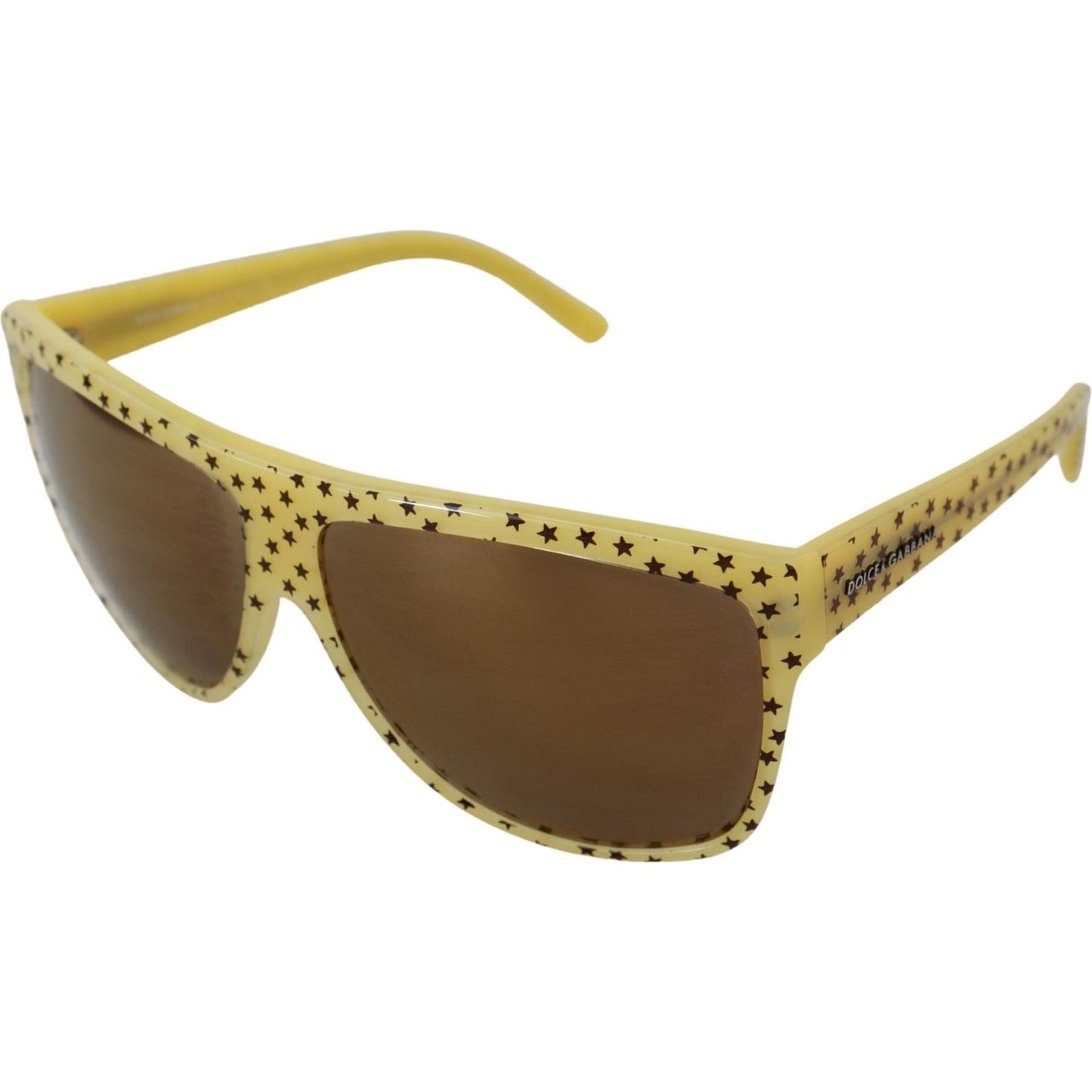 Dolce & Gabbana Stellar Chic Square Sunglasses in Yellow Dolce & Gabbana Dark Olive Green