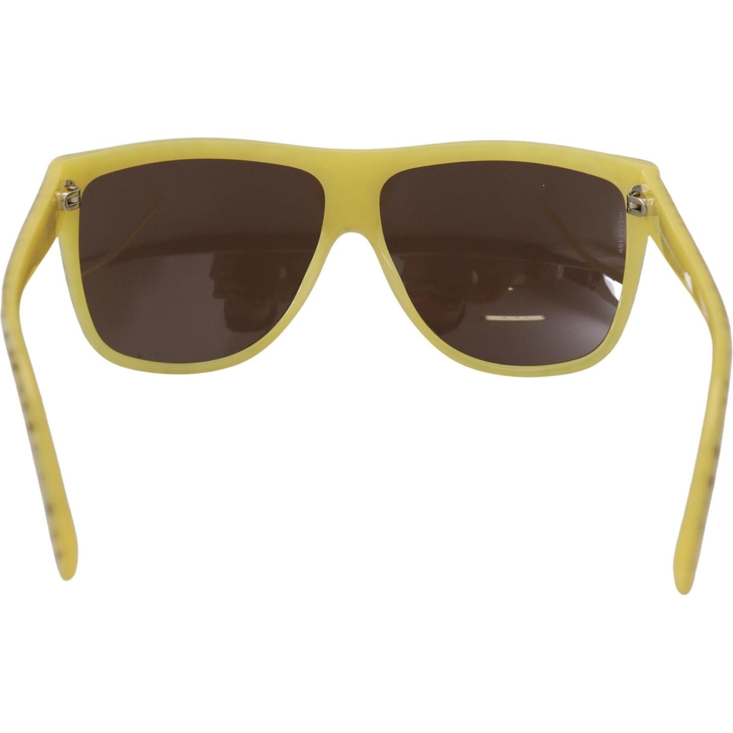 Dolce & Gabbana Stellar Chic Square Sunglasses in Yellow Dolce & Gabbana Dark Olive Green