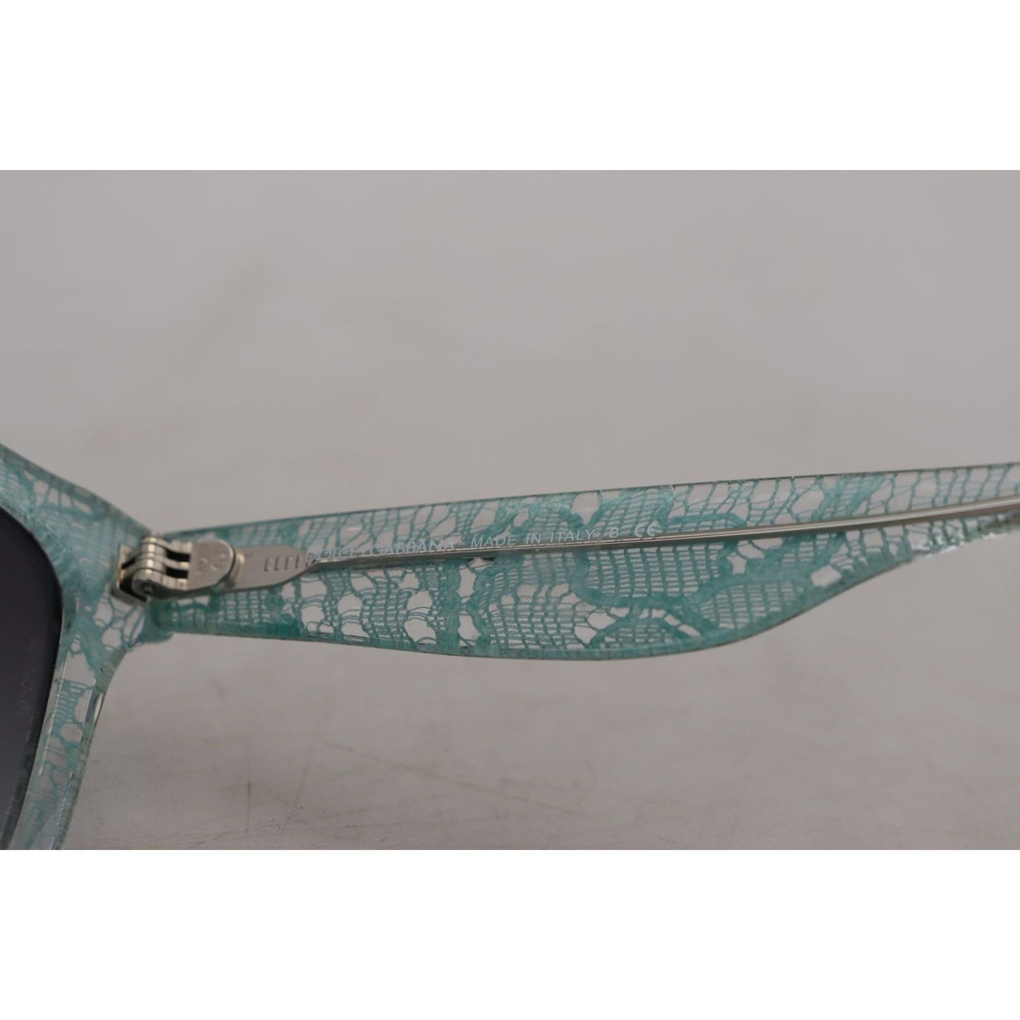 Dolce & Gabbana Elegant Sicilian Lace Designer Sunglasses Dolce & Gabbana Dark Gray