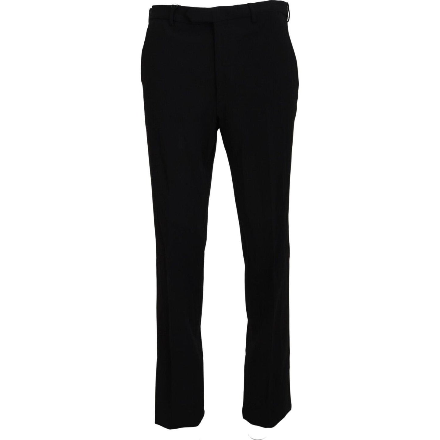 BENCIVENGA Elegant Black MainLine Trousers BENCIVENGA Black