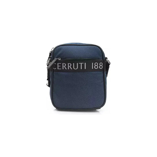 Cerruti 1881 Blue Leather Women Crossbody Bag