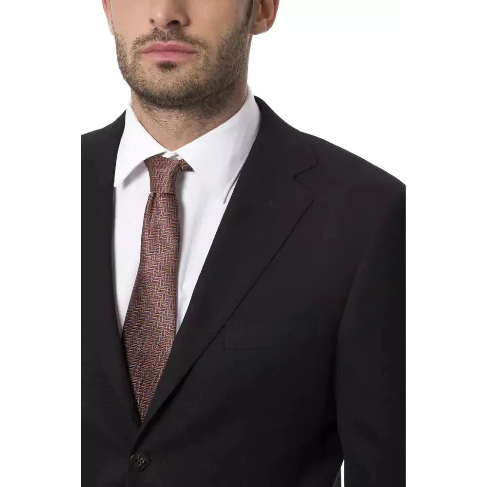 Billionaire Italian Couture Black Wool Men's Blazer Billionaire Italian Couture Gray