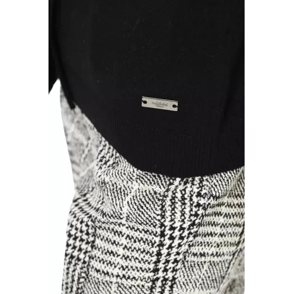 Baldinini Trend Black Wool Women Sweater Baldinini Trend Black