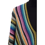 Missoni Multicolor Wool Women Poncho MI-22223-UNISEX