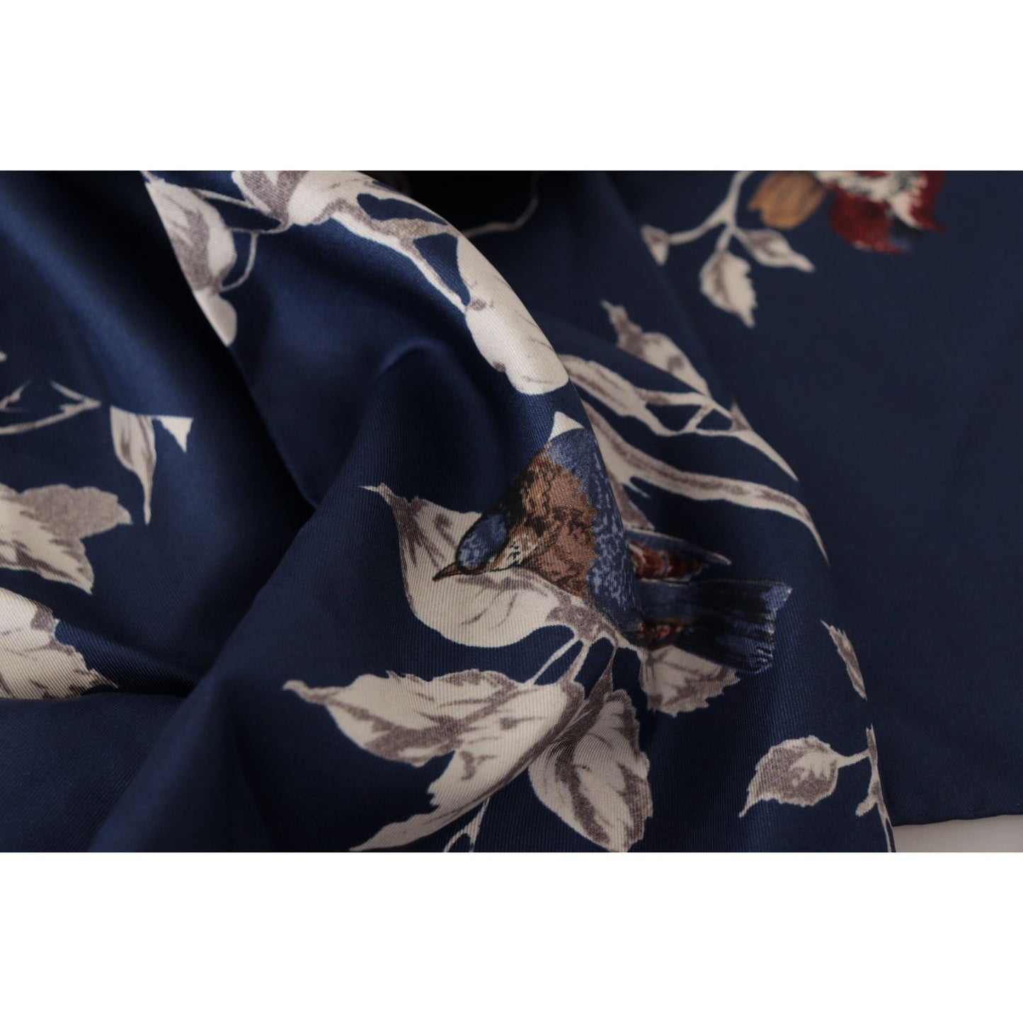 Dolce & Gabbana Elegant Silk Square Scarf for Men Dolce & Gabbana Black