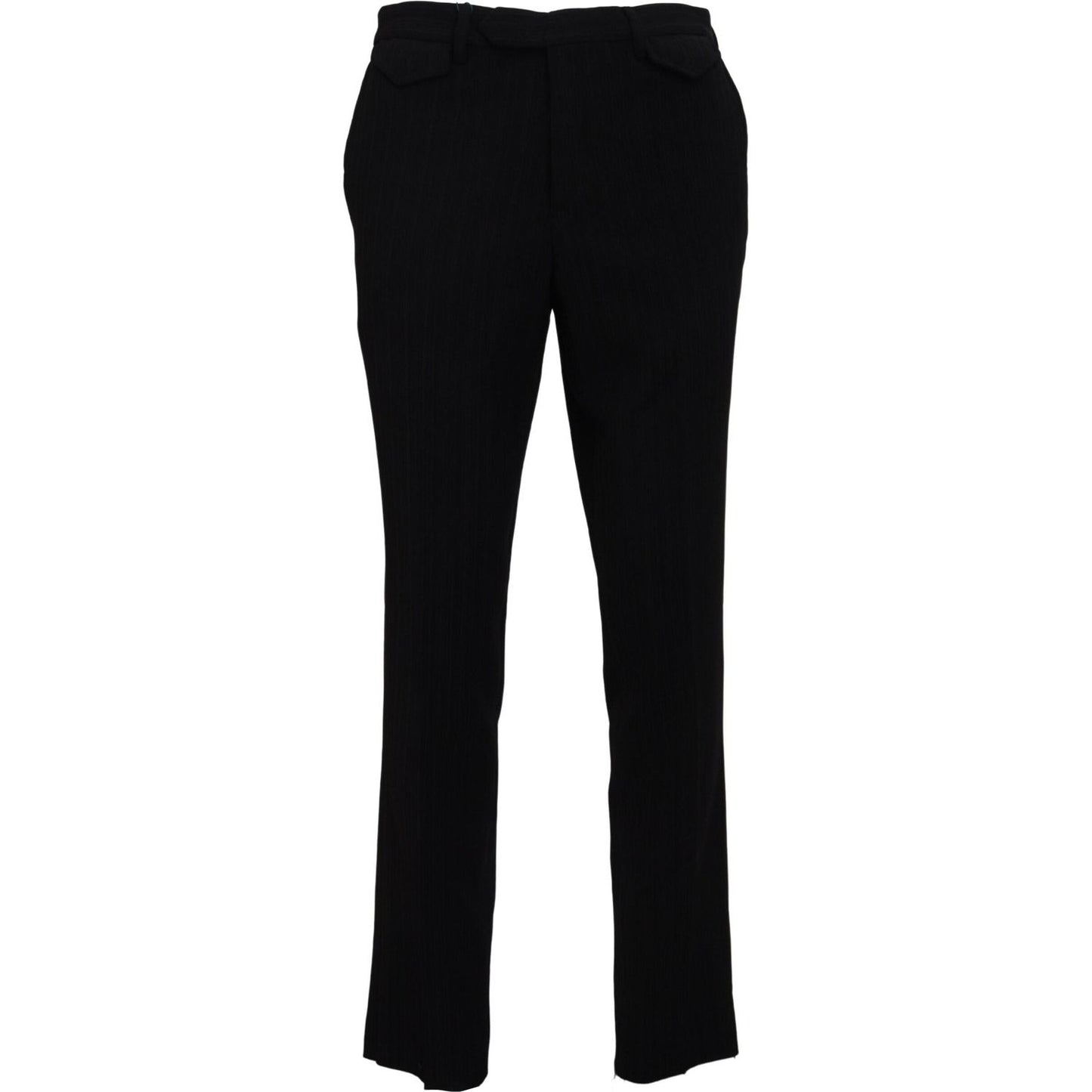 BENCIVENGA Elegant Black Italian Designer Pants BENCIVENGA Black