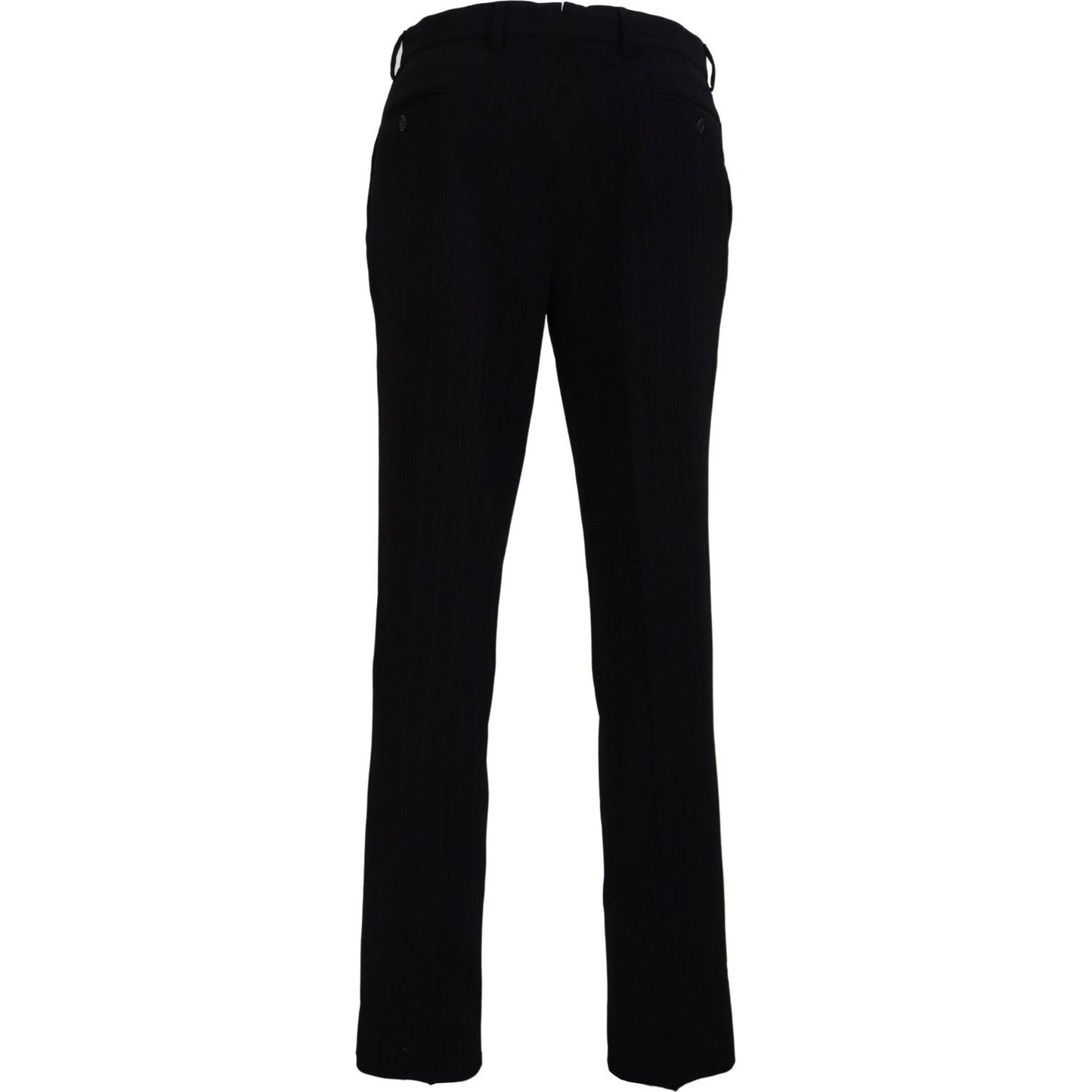 BENCIVENGA Elegant Black Italian Designer Pants BENCIVENGA Black