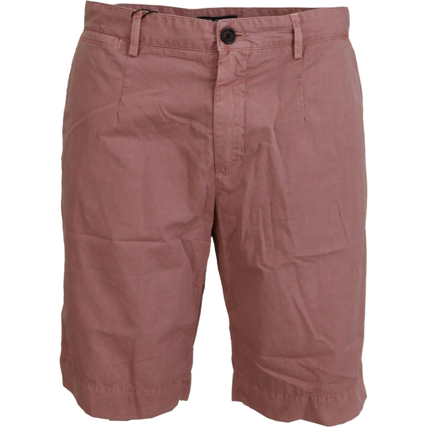 Dolce & Gabbana Exquisite Pink Chino Shorts for Men Dolce & Gabbana Dim Gray