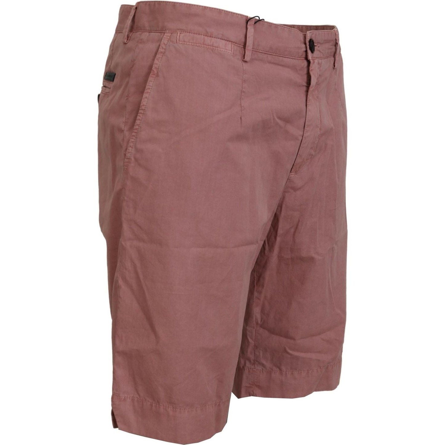 Dolce & Gabbana Exquisite Pink Chino Shorts for Men Dolce & Gabbana Dim Gray