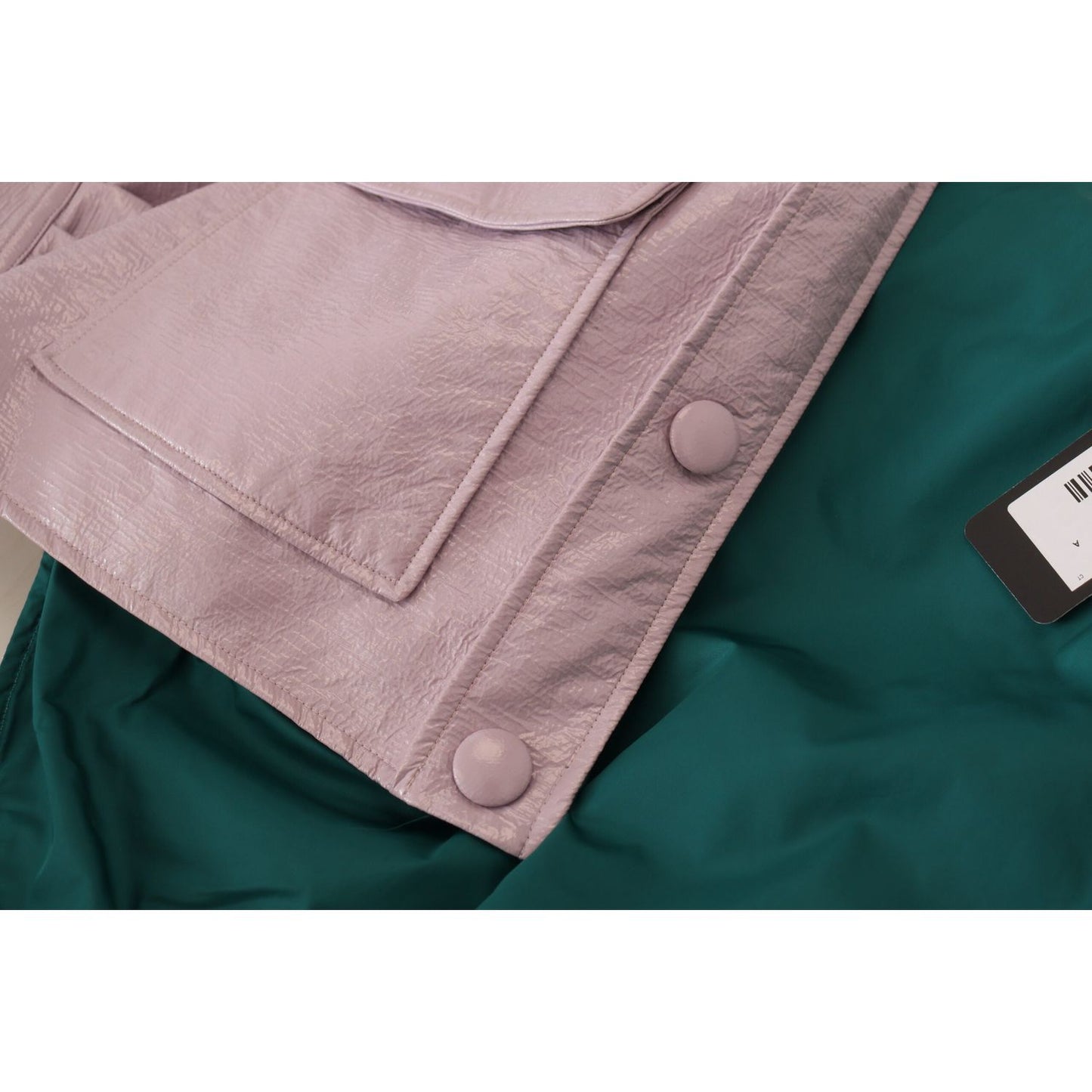 Dolce & Gabbana Chic Purple Cropped Jacket - A Style Statement Dolce & Gabbana Rosy Brown