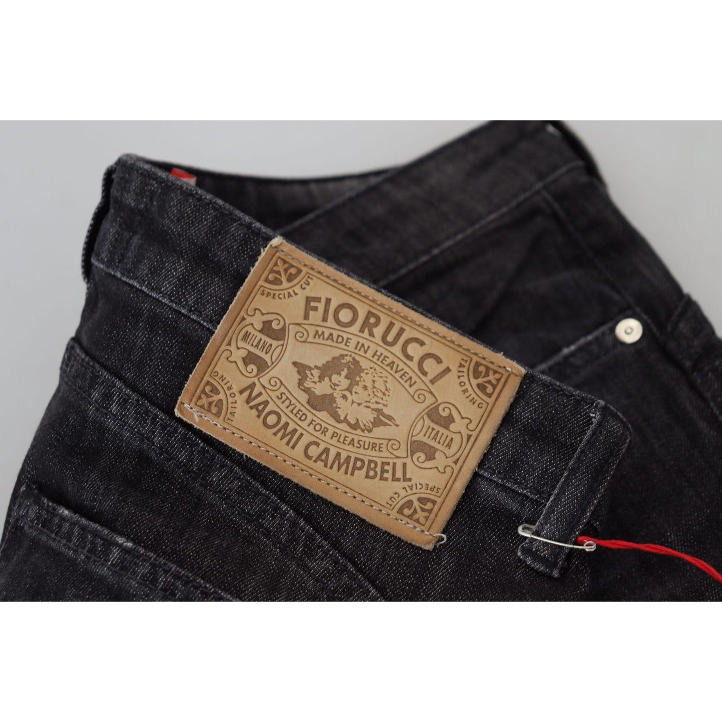 Fiorucci Chic Black Low Waist Skinny Jeans Fiorucci Dark Gray
