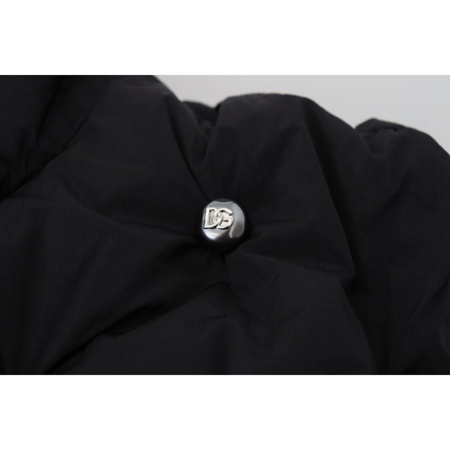 Dolce & Gabbana Elegant Black Sleeveless Vest Jacket Dolce & Gabbana Black