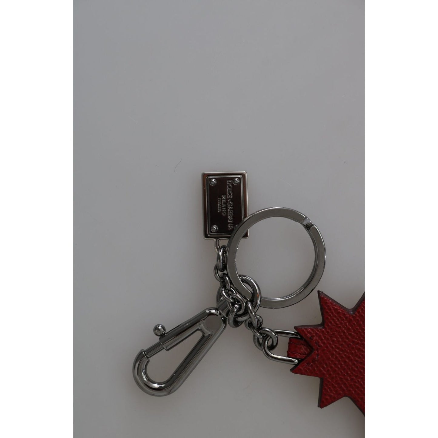 Dolce & Gabbana Chic Multicolor Designer Keychain Dolce & Gabbana Light Slate Gray