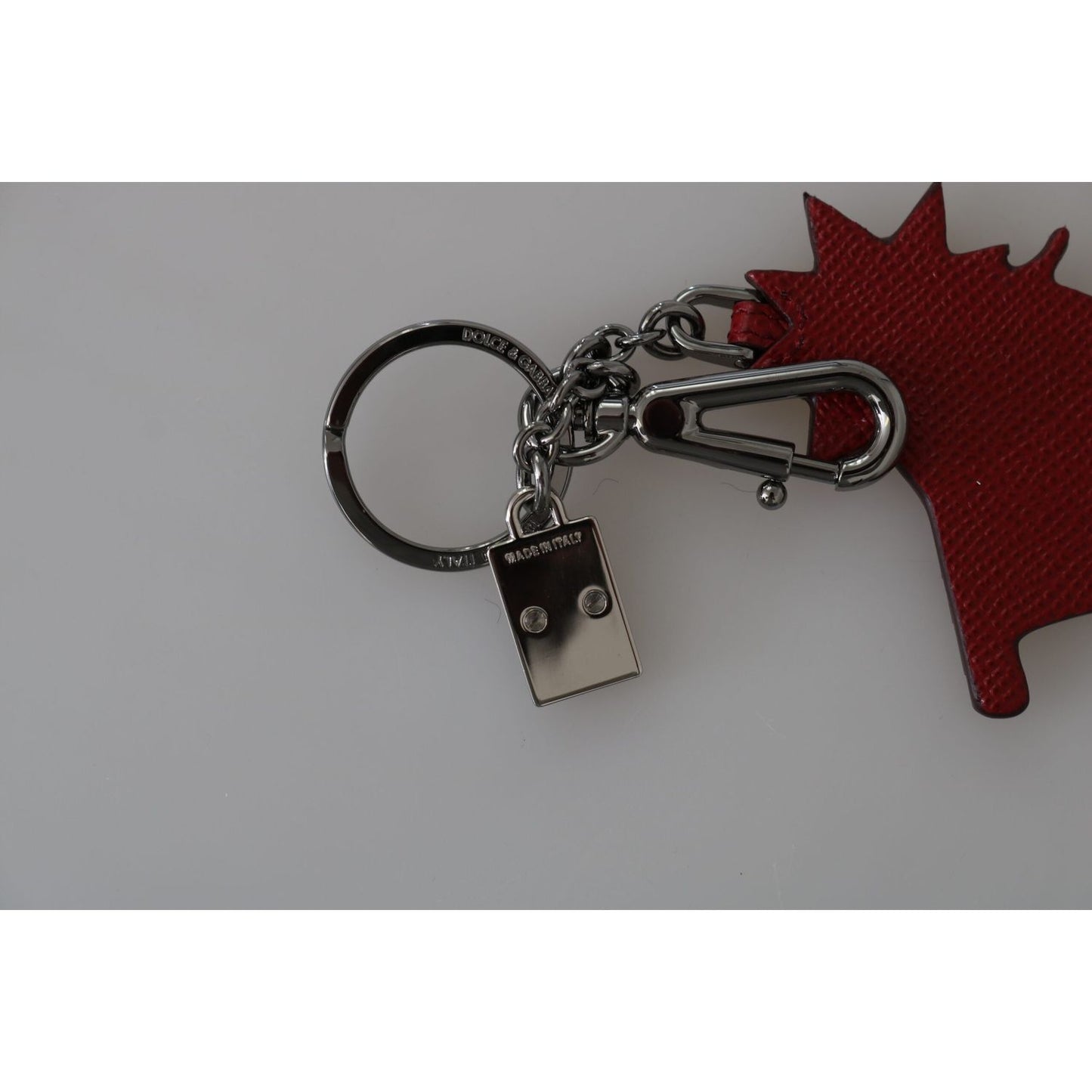 Dolce & Gabbana Chic Multicolor Designer Keychain Dolce & Gabbana Light Slate Gray