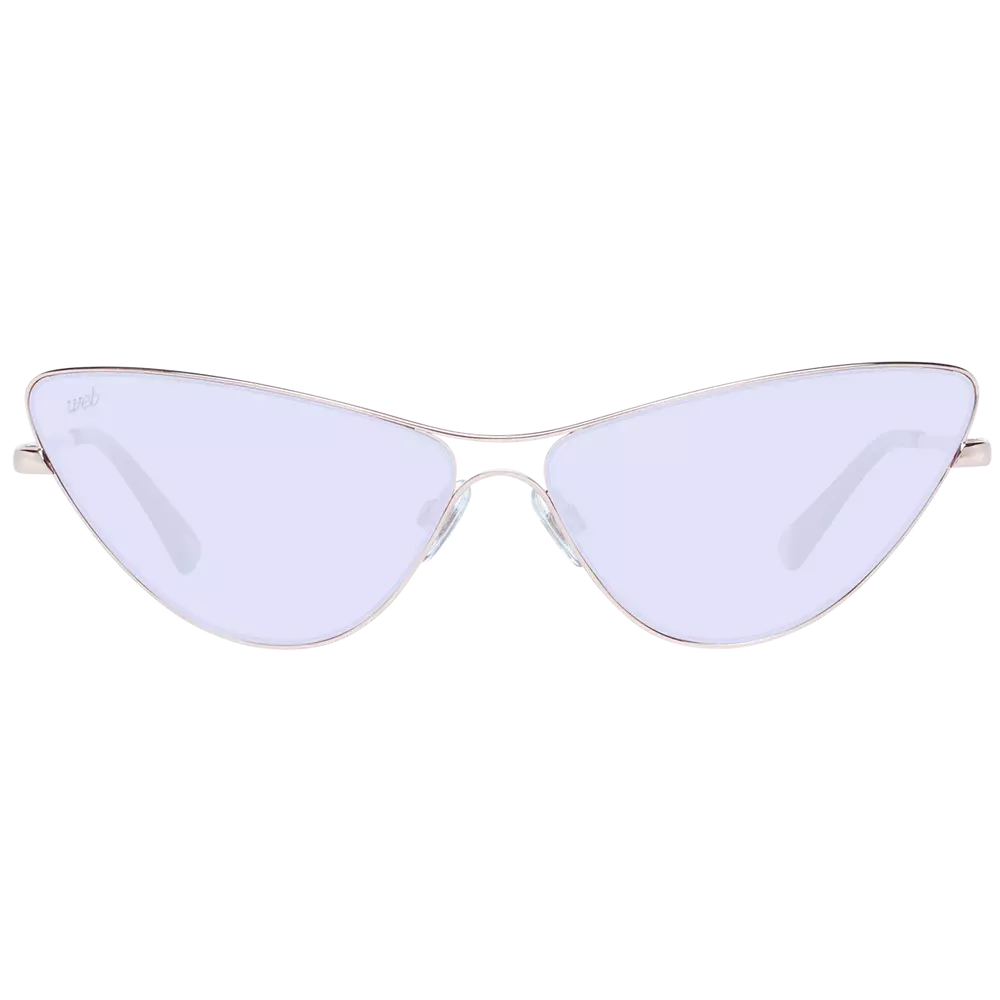 Web Rose Gold Women Sunglasses Web Lavender