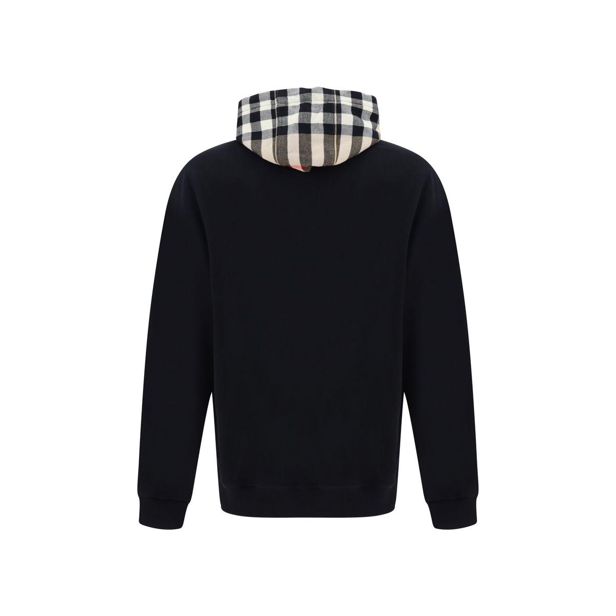 Burberry Elegant Oversize Black Samuel Hoodie Burberry Black